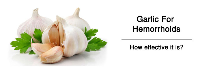 garlic and hemorrhoids